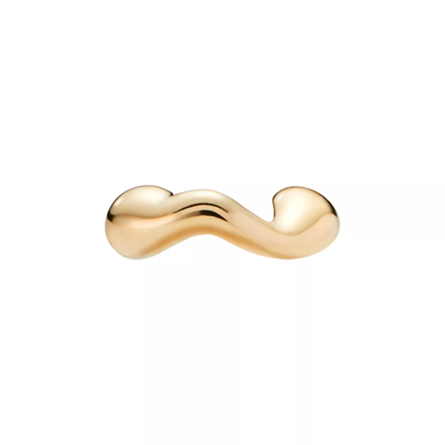Maria Black Havfruen Ørering Single 18 kt. Forgyldt Sølv 101036YG