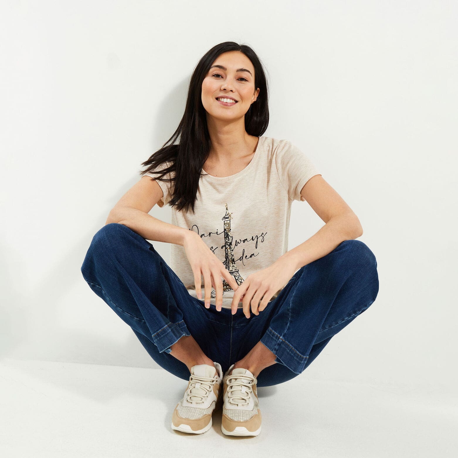 Tshirt manches courtes femme