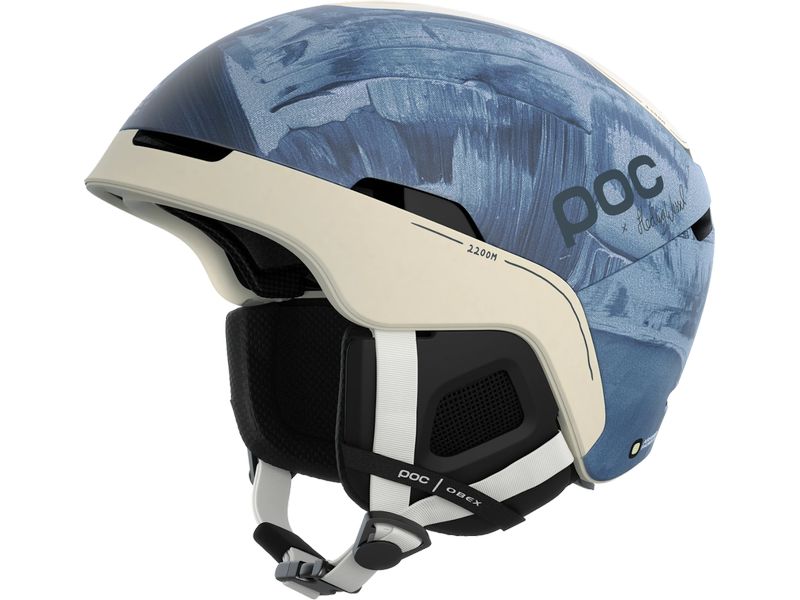 POC Helm Obex BC MIPS Hedvig Wessel Ed. Blau/Weiss, XS-S Skihelm