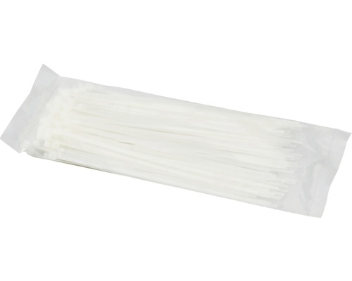 Haupa 262518 Kabelbinders 250x4,8 mm Nylon transparant 100 stuks Haupa
