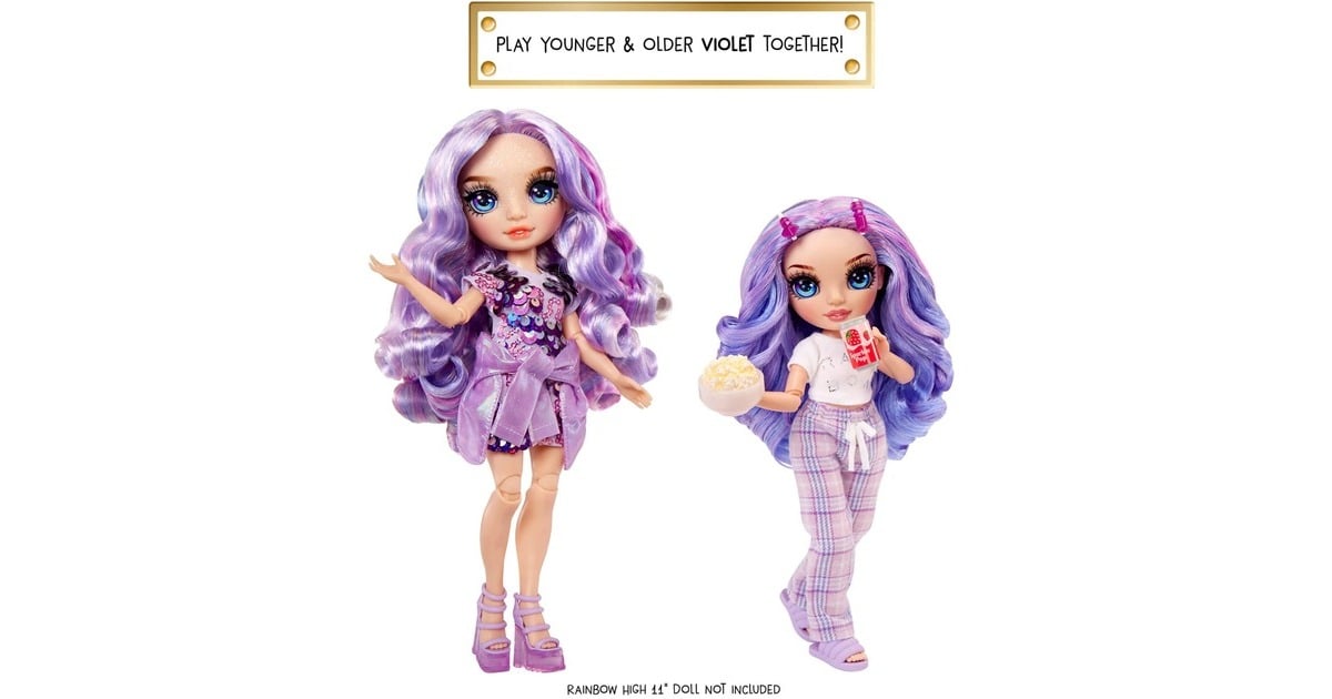 MGA EntertainmentRainbow High Junior High Pyjamaparty-modepop - Violet
