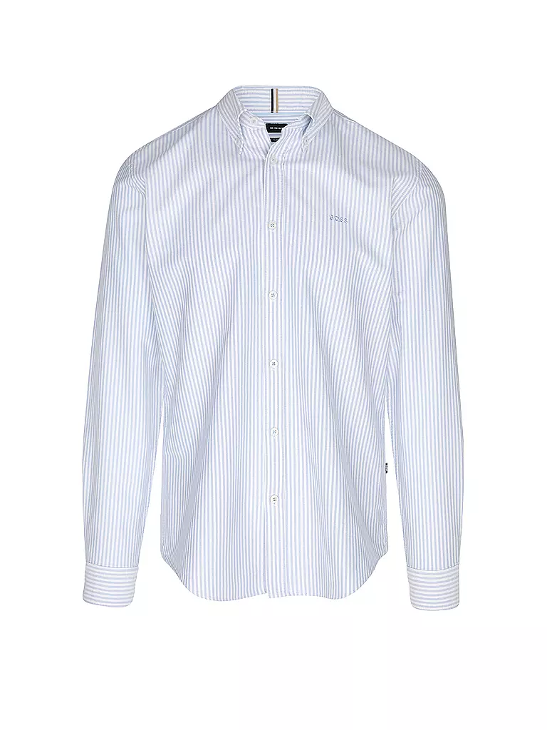 BOSS Hemd Slim Fit H-ROAN hellblau
