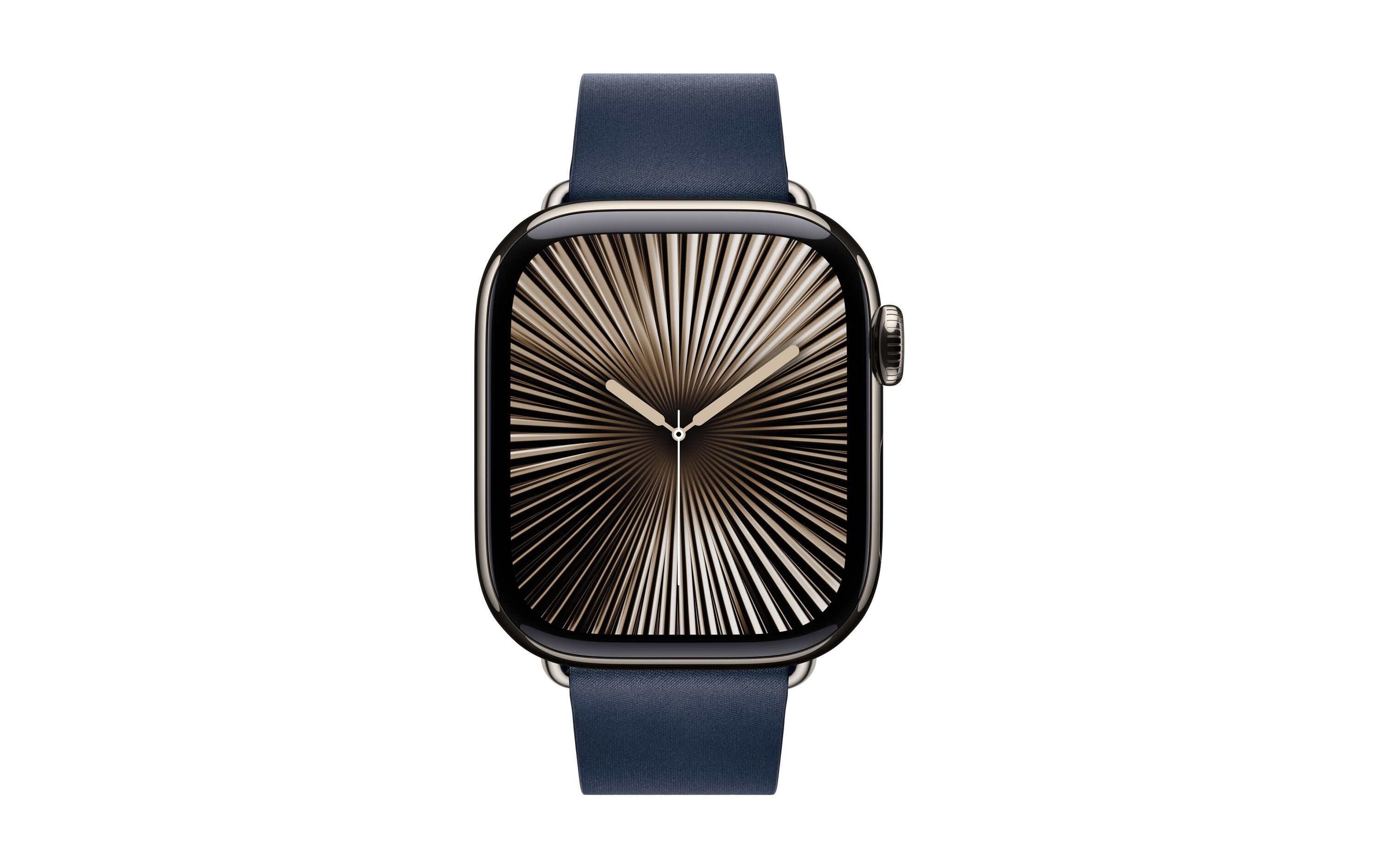 Modern Buckle 42 mm Dunkelblau L<br>Armband zu Apple Watch 41 mm