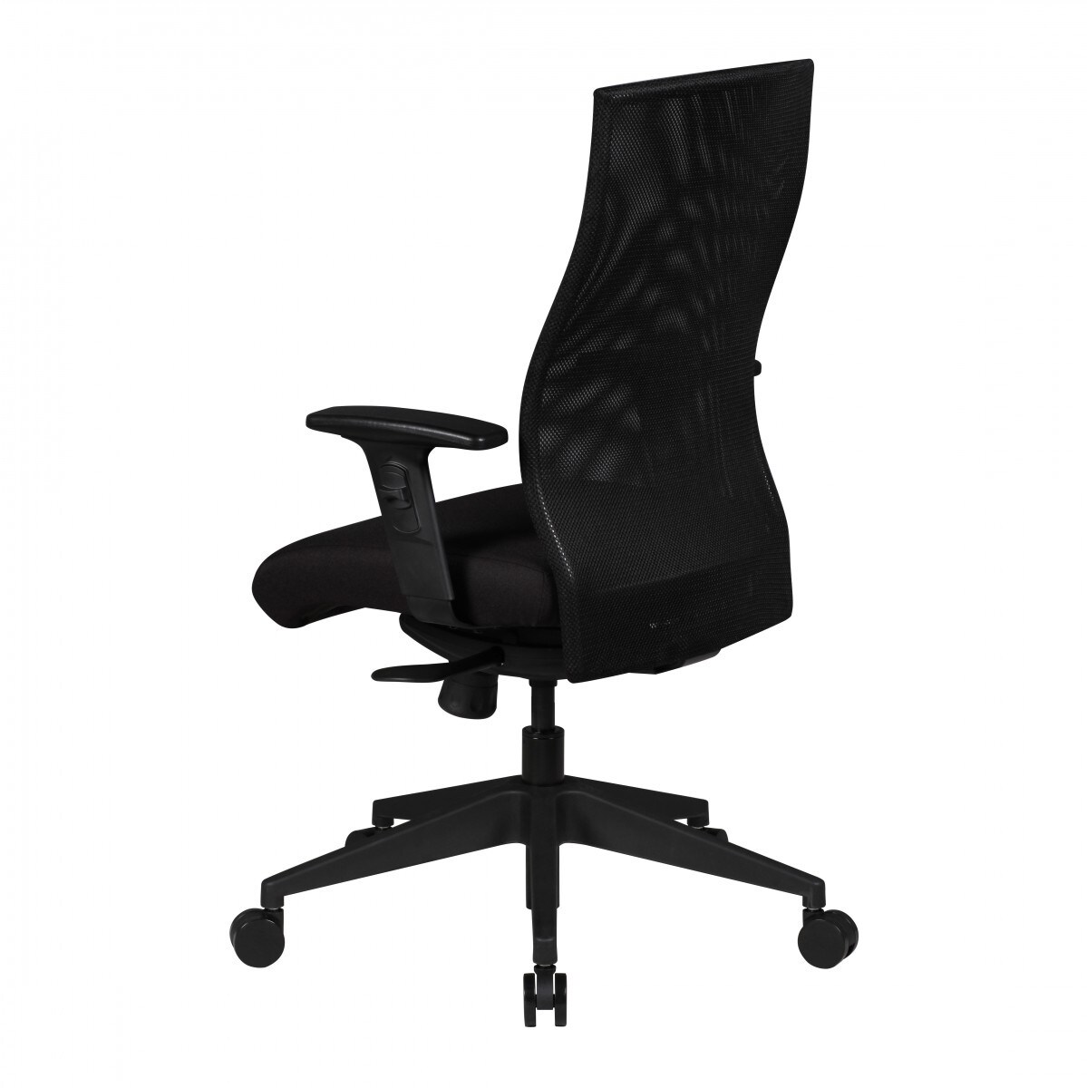 Schreibtischstuhl Finebuy Stoff Schwarz Drehstuhl Armlehne Büro Sessel Bürostuhl