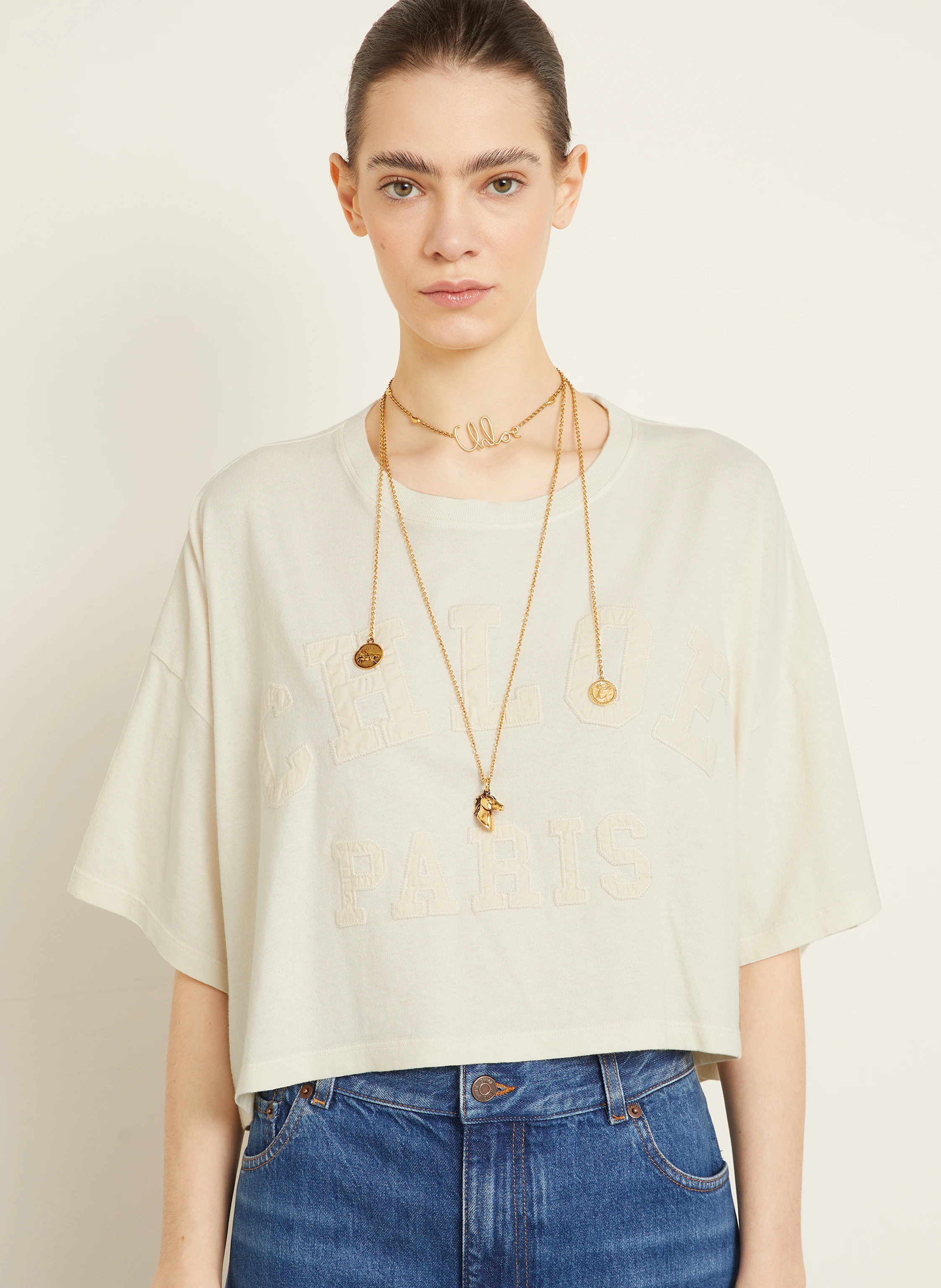 Chloé Cropped-Shirt