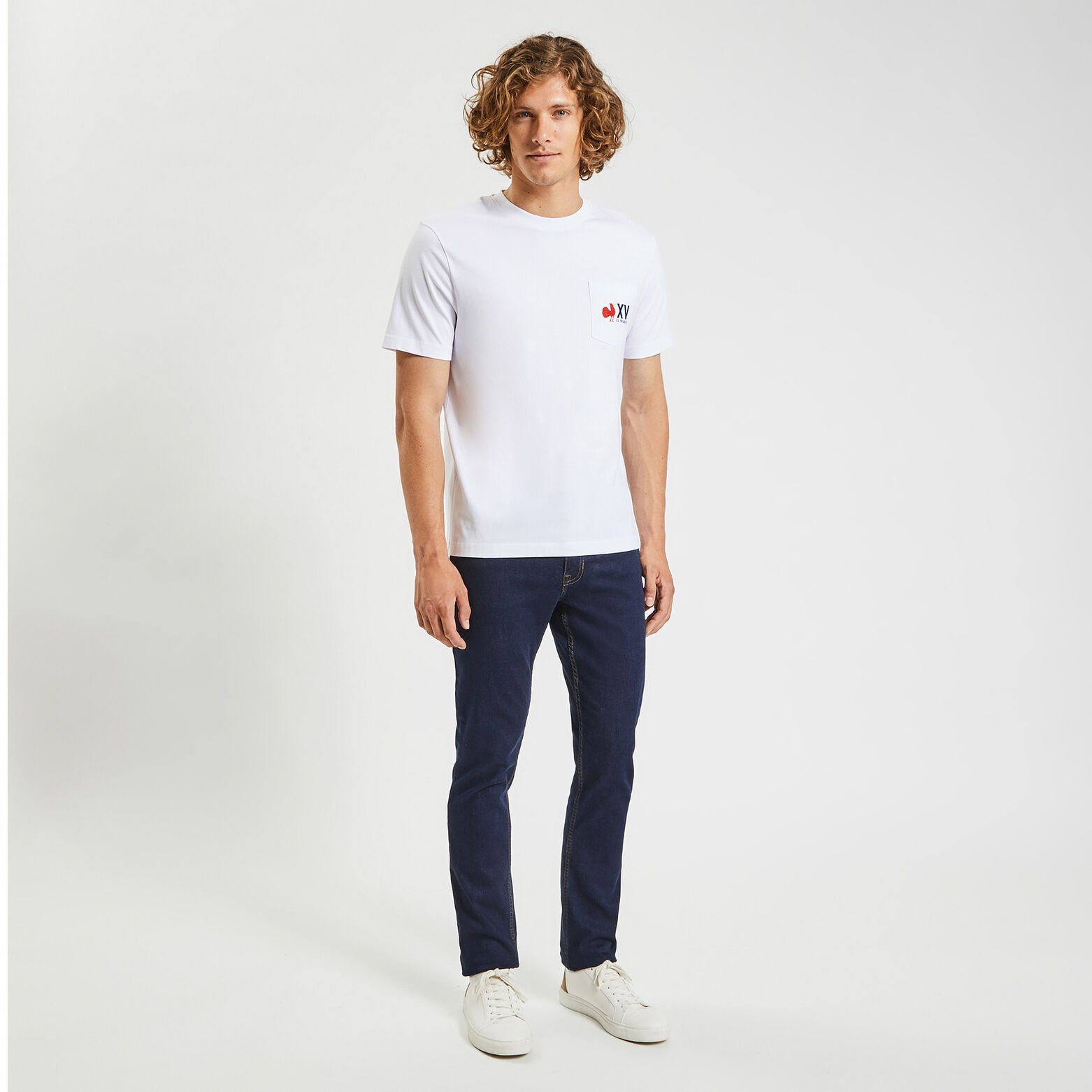 Tee-shirt licence France rugby Blanc