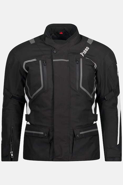 Motorrad-Jacke, Soft Protektoren, Reflex Einsätze