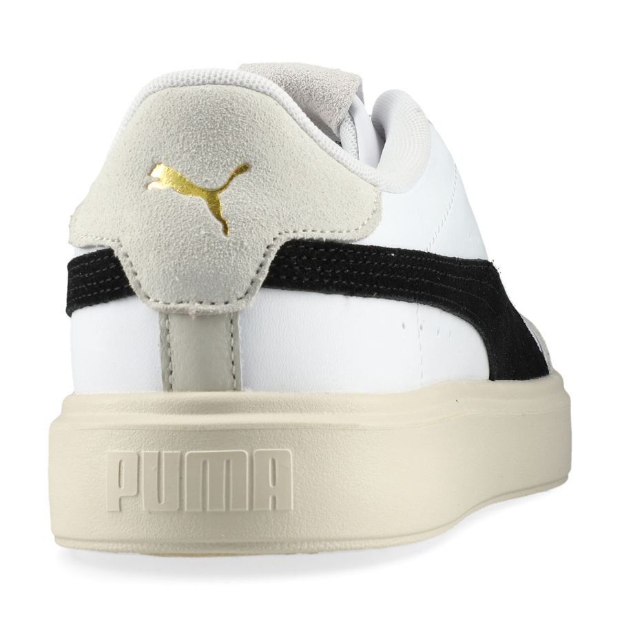 PUMA Chaussures Lajla T-toe - Blanc/Noir Femme