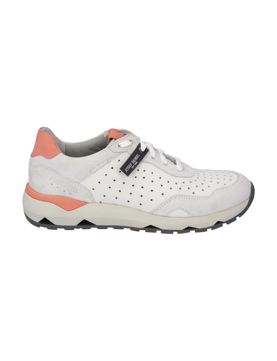 Sneaker Jonah 02, weiss-lachs
