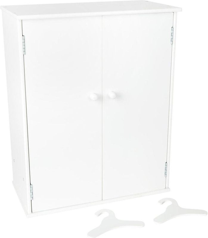 small foot - Poppenkast - Wit - Hout - Inclusief Accessoires