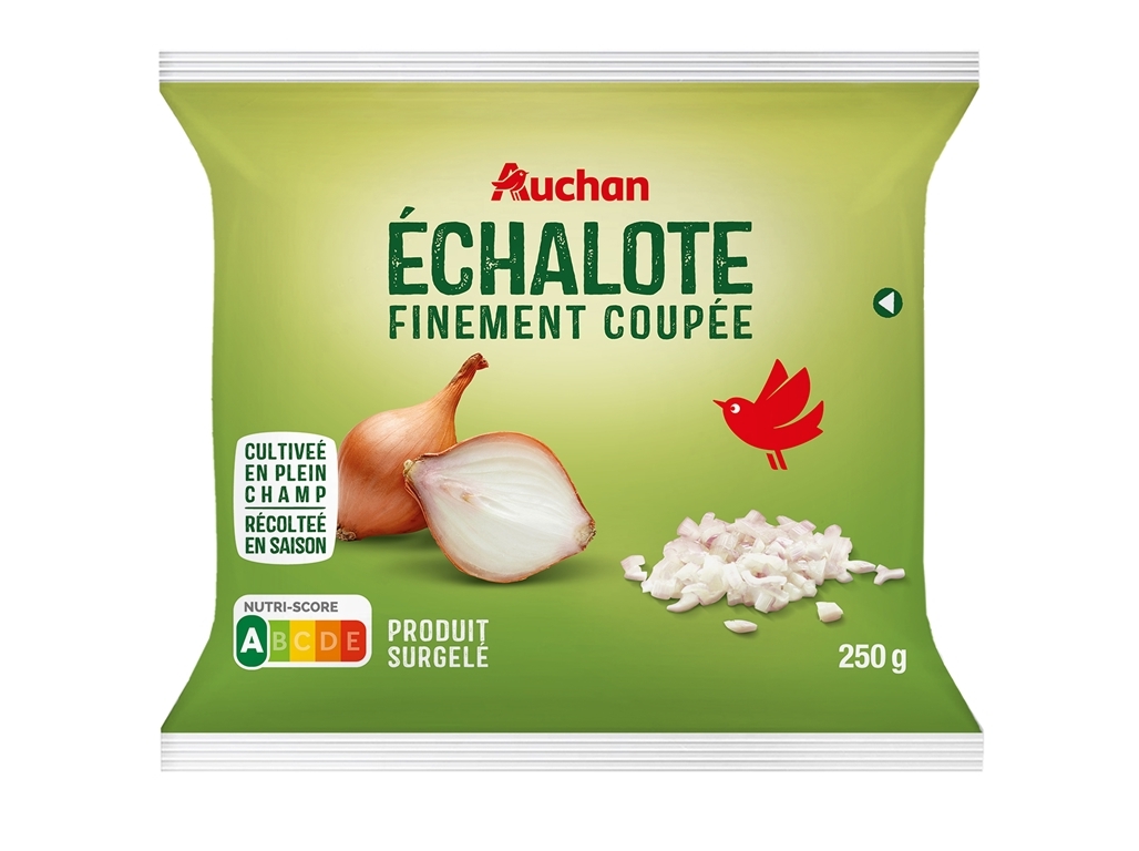 CEBOLA CHALOTA AUCHAN FINAMENTE PICADA 250G