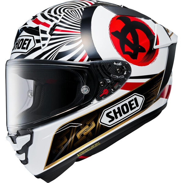 Shoei - Casque X-SPR Pro Marc Marquez Motegi TC-1 / Blanc / Noir / Or / Rouge