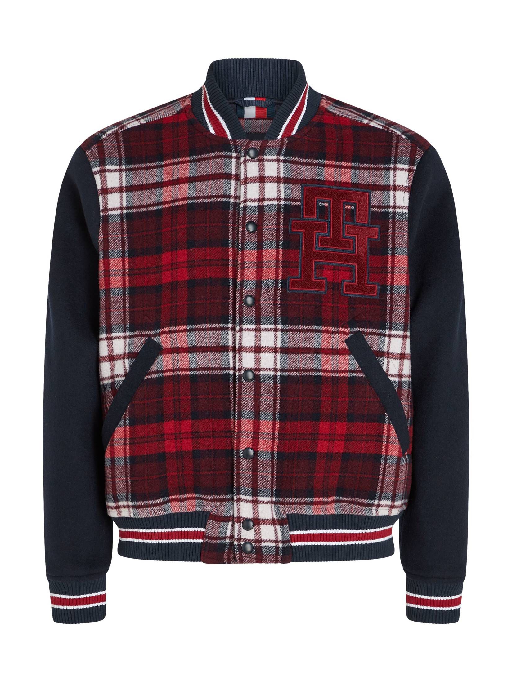Tommy Hilfiger| Herren Bomberjacke VARSITY mit Wolle