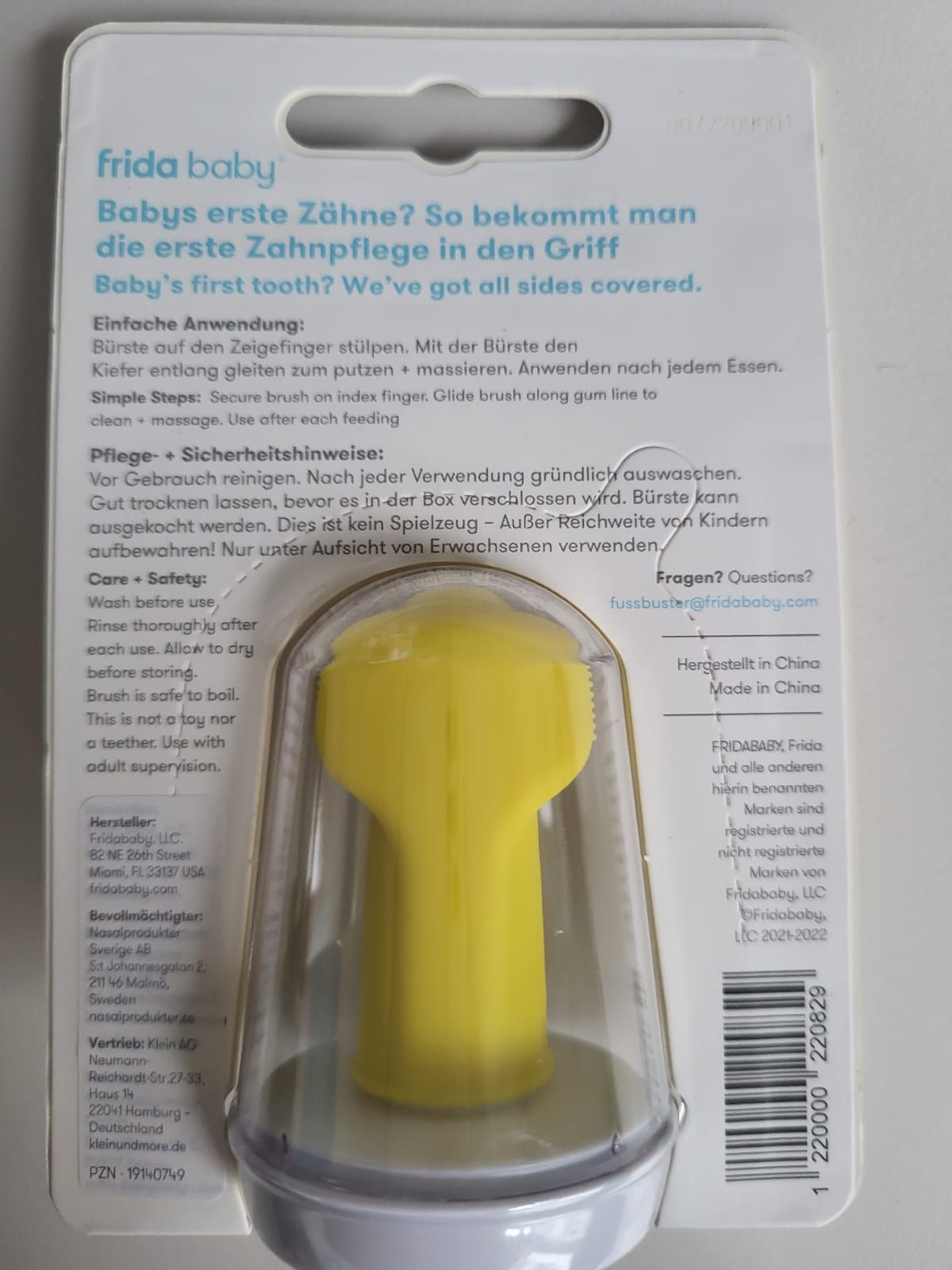 Frida Baby Fingerzahnbürste