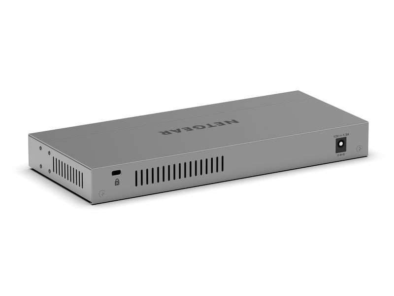 Netgear Switch GS108X-100EUS 8 Port NETGEAR GS108X unmanaged 8-Port Gigabit Switch mit 10 Gigabit SFP  Uplink