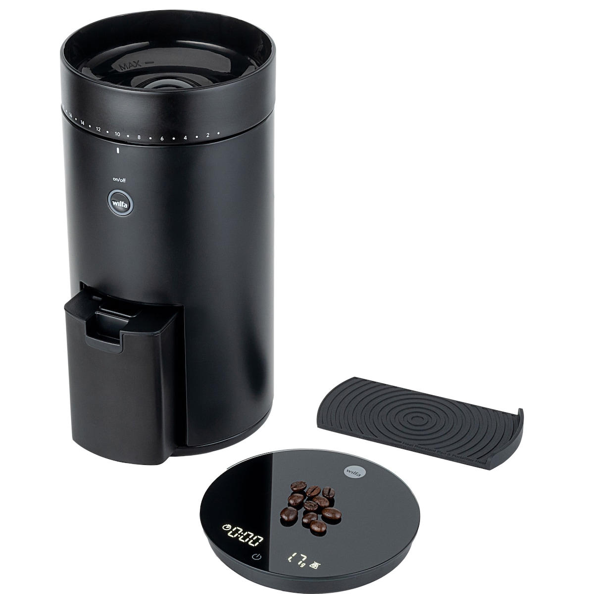 Wilfa Uniform kaffekvern WSFBS-200B (sort)