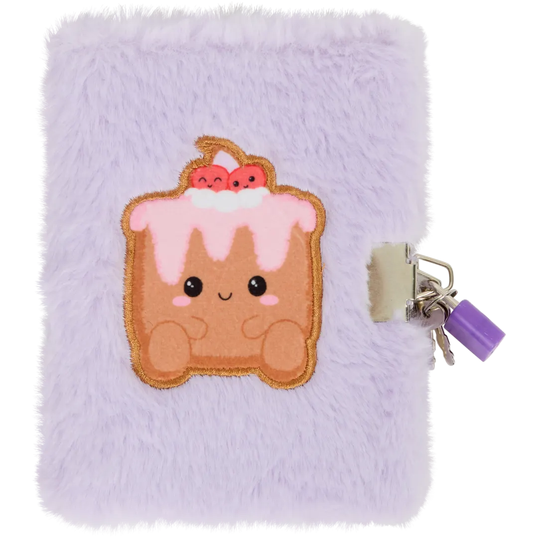 Carnet de notes en peluche