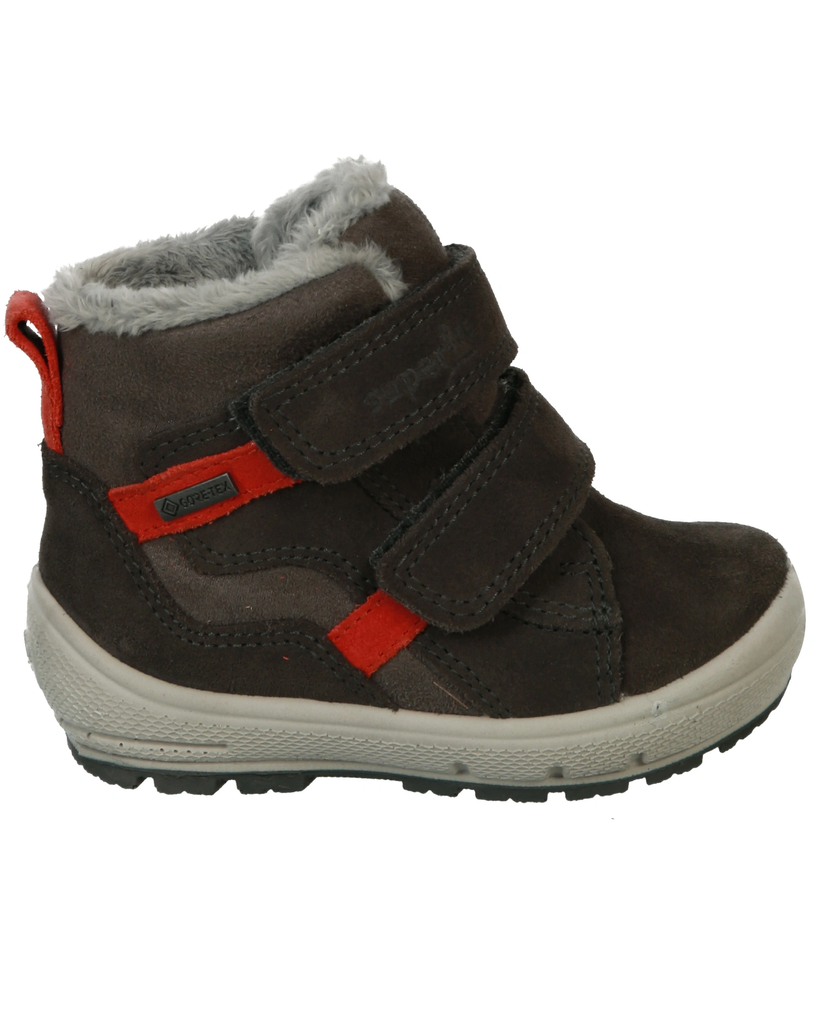 Klett-Boots GROOVY in grau/rot