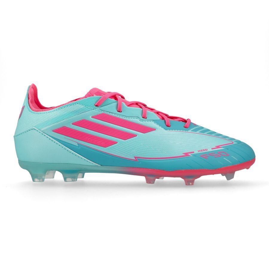 adidas F50 Messi Elite FG La Vida Tropical - Flash Aqua/Lucid Pink/Lucid Cyan Enfant