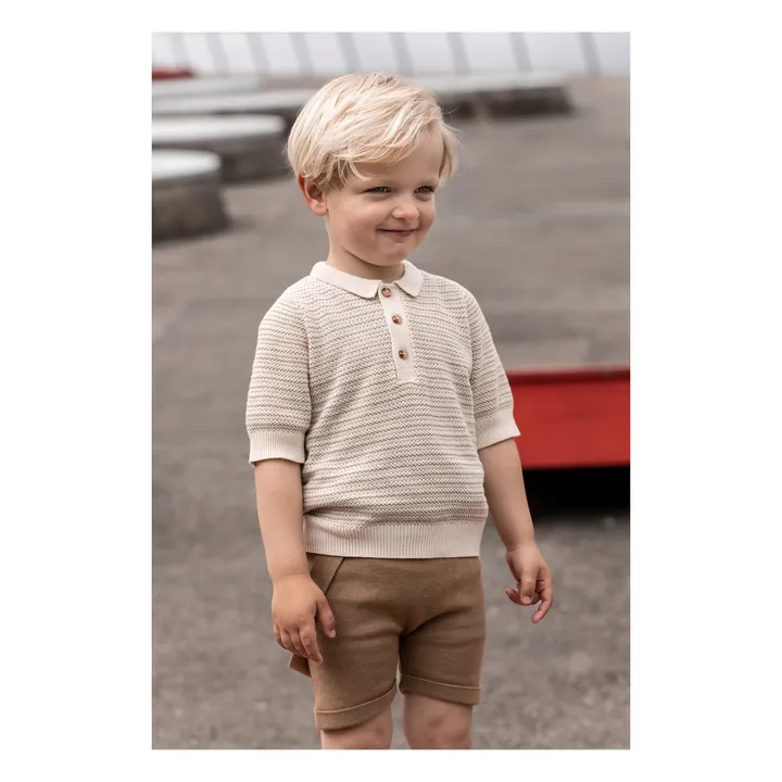 Fliink Polo Utily Coton Bio | Crème