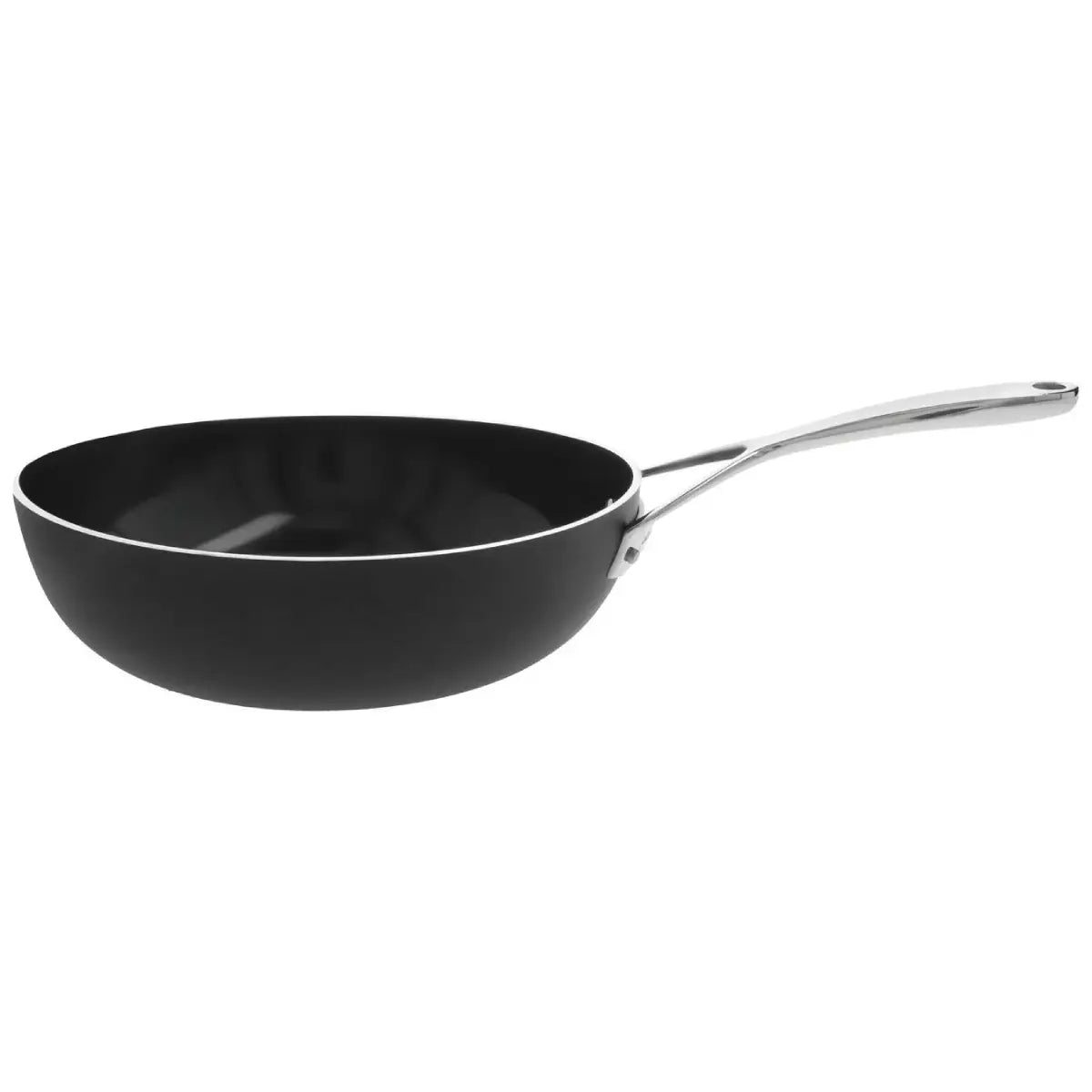 Demeyere Alu Plus 3 Vlakke bodem Wok 28cm