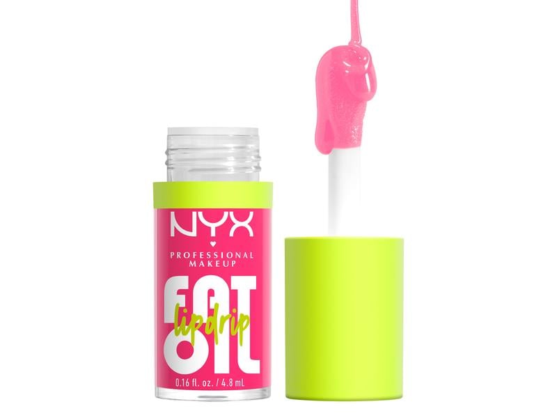 NYX Professional Makeup Lip Gloss Fat Oil Lip Drip 02 Misse Lipgloss hydratisiert die Lippen 12 Stunden lang
