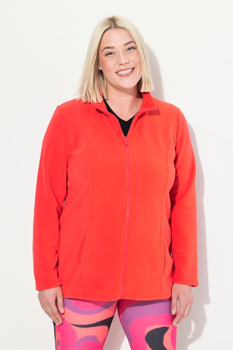 Fleecejacke, Baukastensystem, Innenjacke, Stehkragen