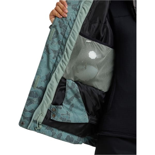 Veste de ski ROXY JETTY JK LILY PAD SKETCH BOOK