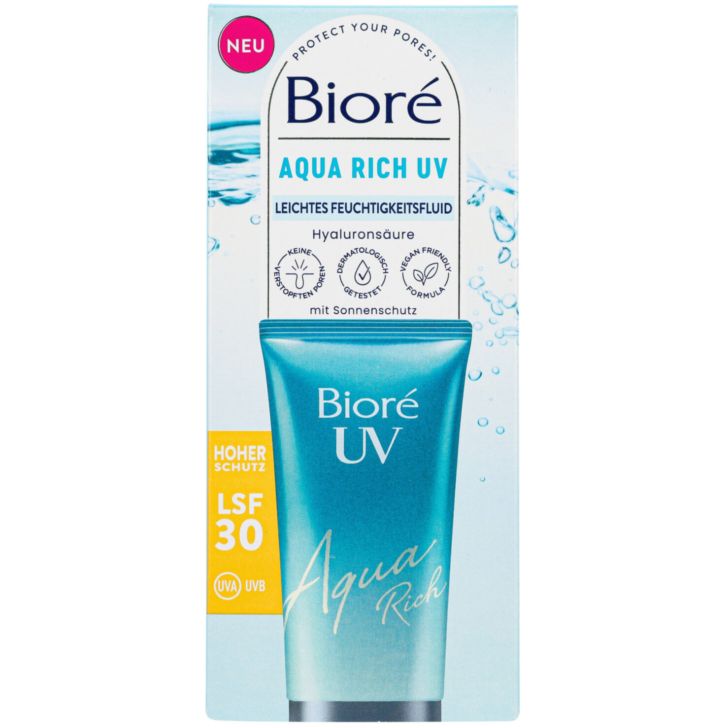 Boiré Aqua Rich UV Leichtes Feuchtigkeitsfluid LSF30