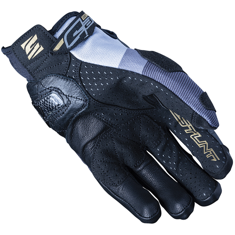 Five - Gants Stunt Evo Replica Spread Noir / Or / Blanc