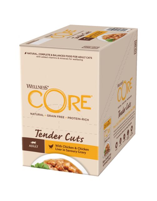 Wellness Core Tender Cuts 85 g - Kattenvoer