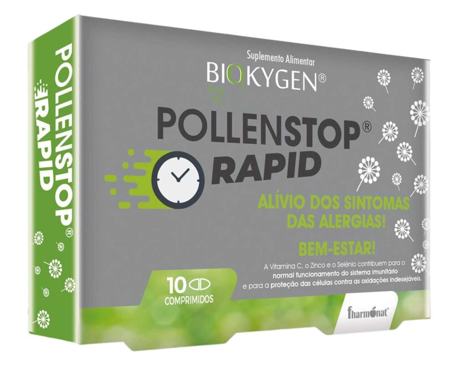 Biokygen PollenStop Rapid 100 pastilhas
