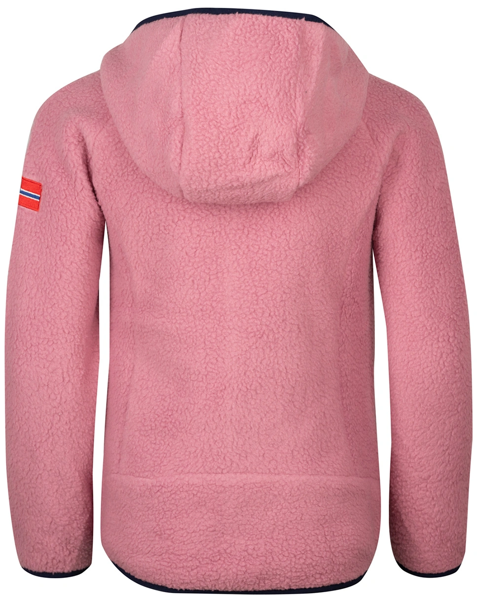 Fleece-Jacke GIRLS MANDAL in mauve/navy