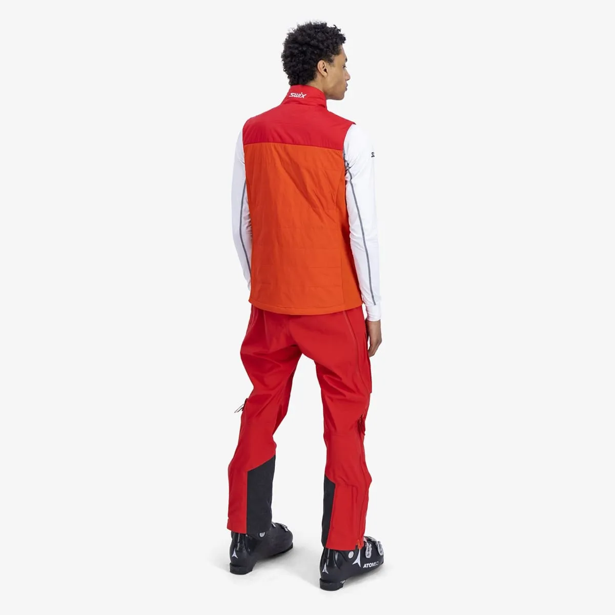 Swix Surmount Primaloft Vest M Fiery Red