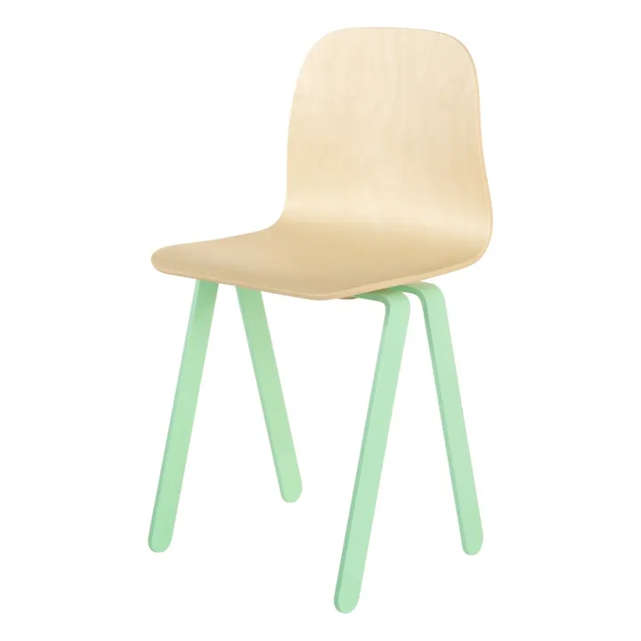 In2Wood Chaise enfant | Vert Menthe