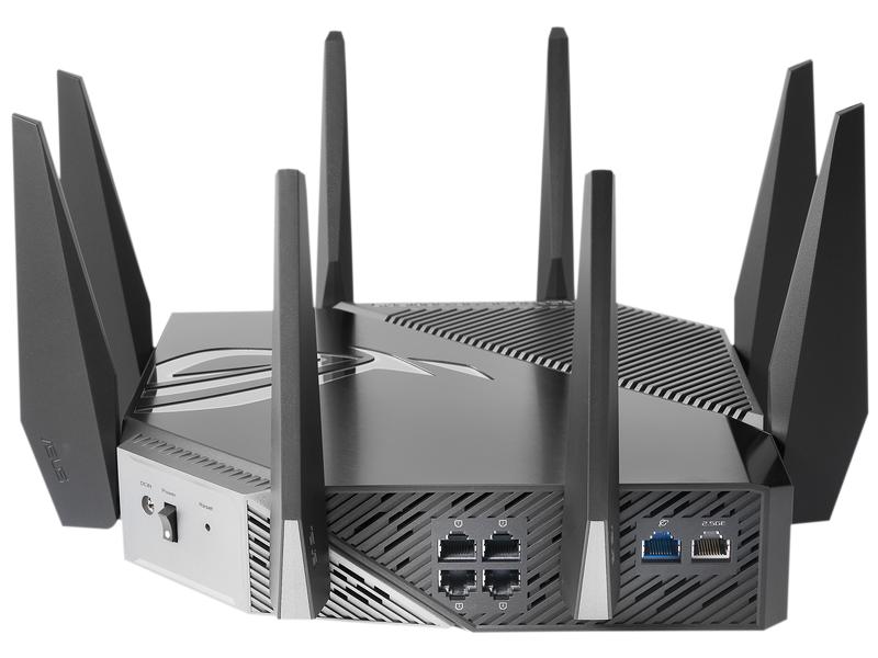 ASUS Tri-Band WiFi Router ROG Rapture GT-AXE11000 GT-AXE11000 Tri-Band WiFi 6E (802.11ax) Gaming-Router