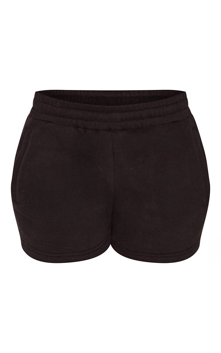 Noir Short Molleton Coton