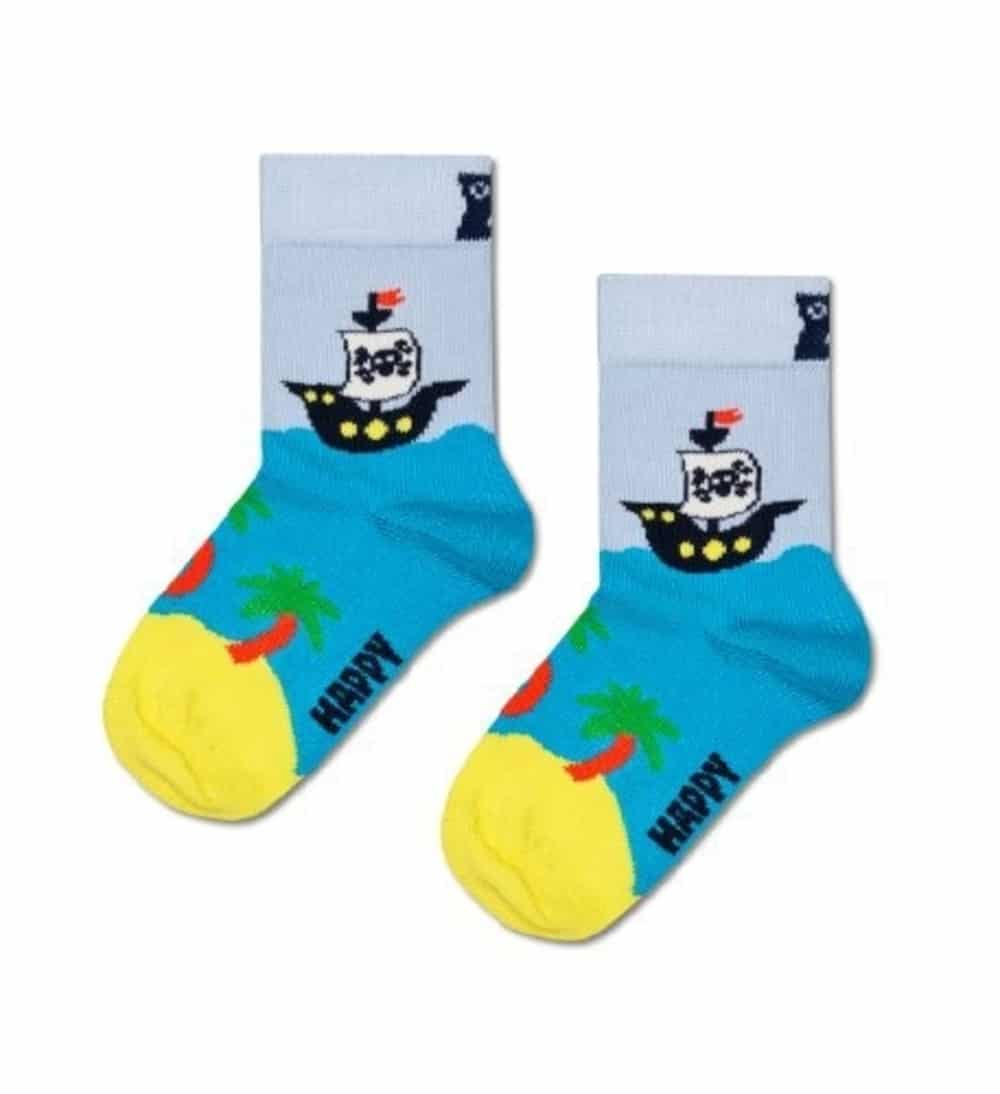 Happy Socks Kids Pirate Ship Sock Socken in Mehrfarbig