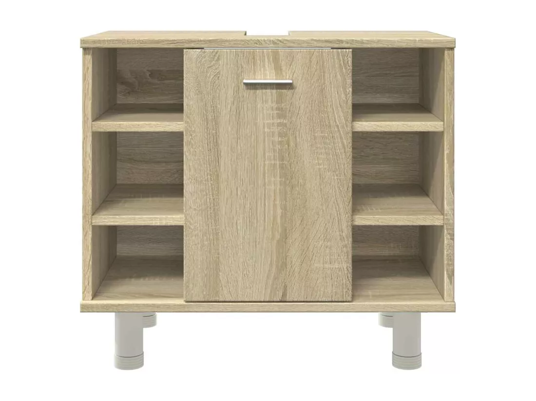 Armoire de salle de bain Chêne sonoma 60x32x53,5 cm Aggloméré