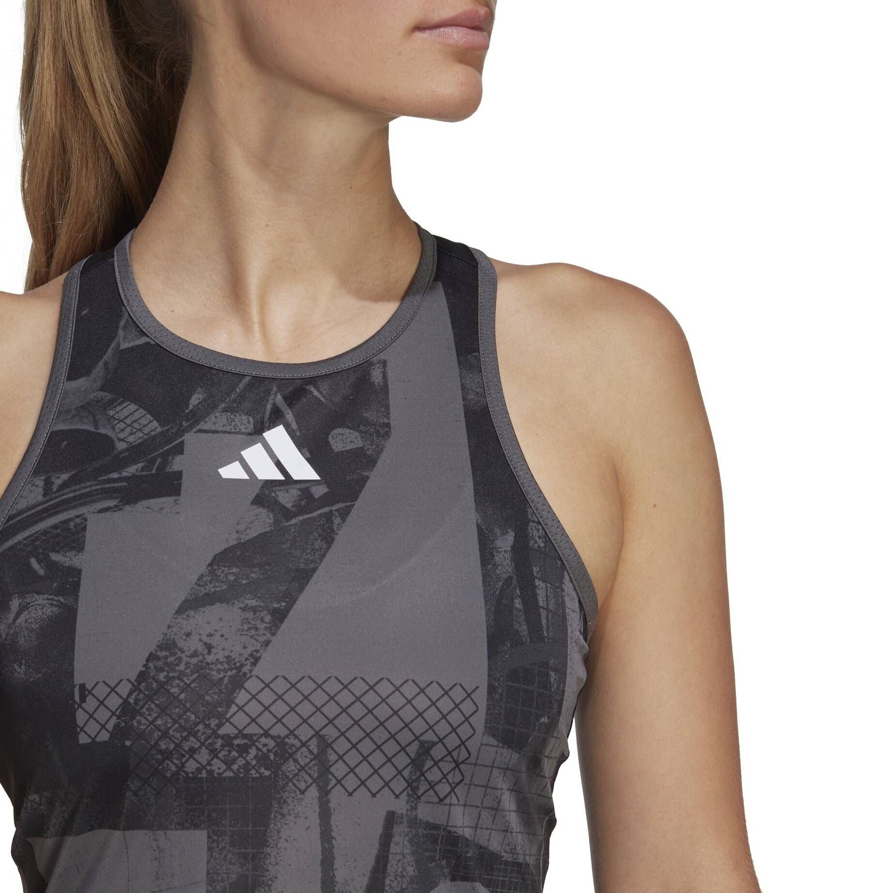 adidas Performance| Damen Tennisstanktop CLUB GRAPH TANK