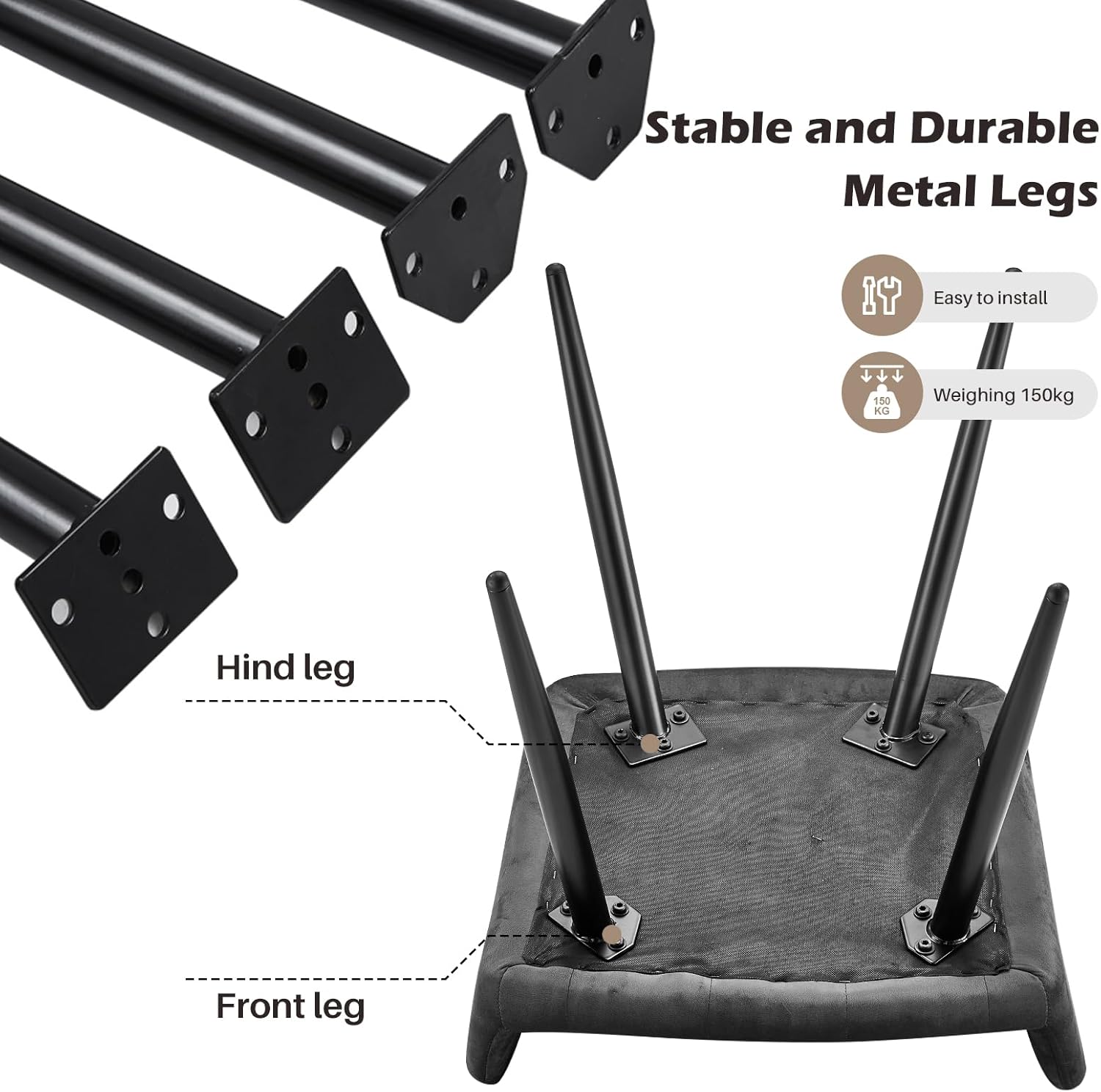 TUKAILAI Esszimmerstühle 2er Set, Samt Stühle Esszimmer mit Armlehne, Armlehnstuhl, Küchenstuhl, Polsterstuhl aus Polyester mit Metallbeine und Rückenlehne für Esszimmer Wohnzimmer Küche,Grau