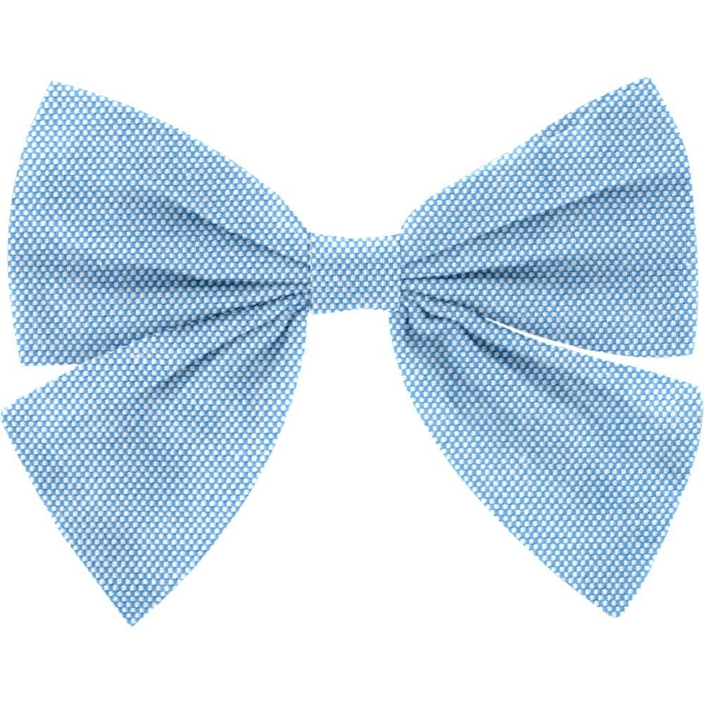Barrette Noeud Papillon Oxford Ciel