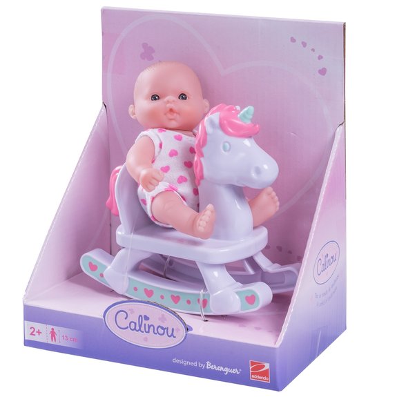 Poupon Calinou 13 cm + Accessoires