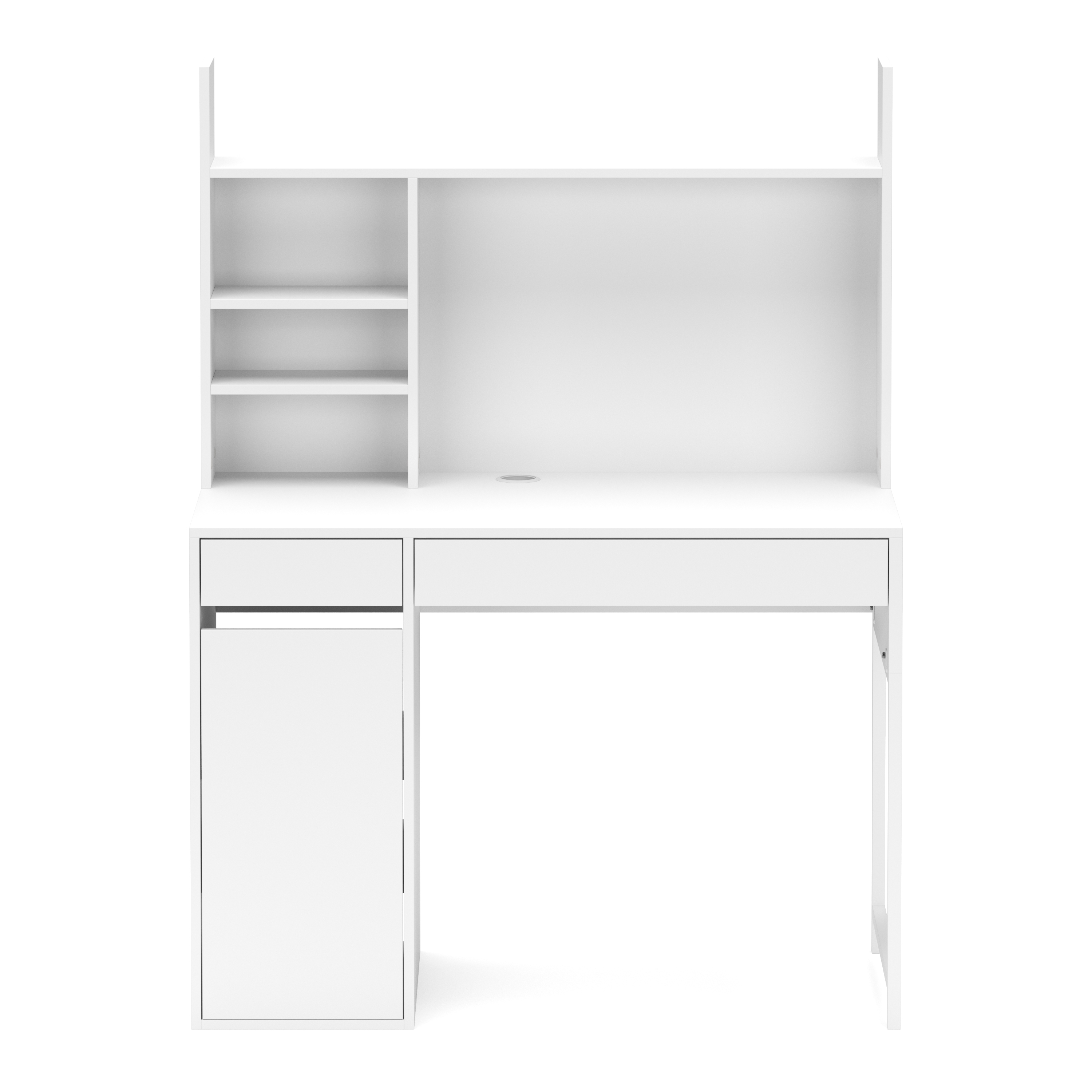 Schreibtisch EMIL 105 x 50 x 140 cm weiss