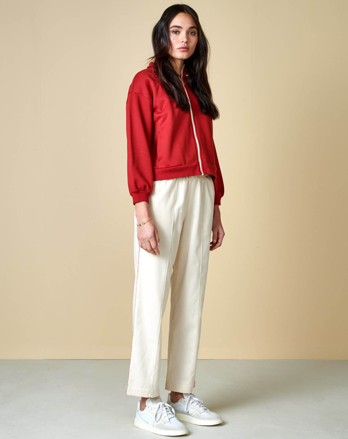 Bellerose Pantalon Vlad blanc