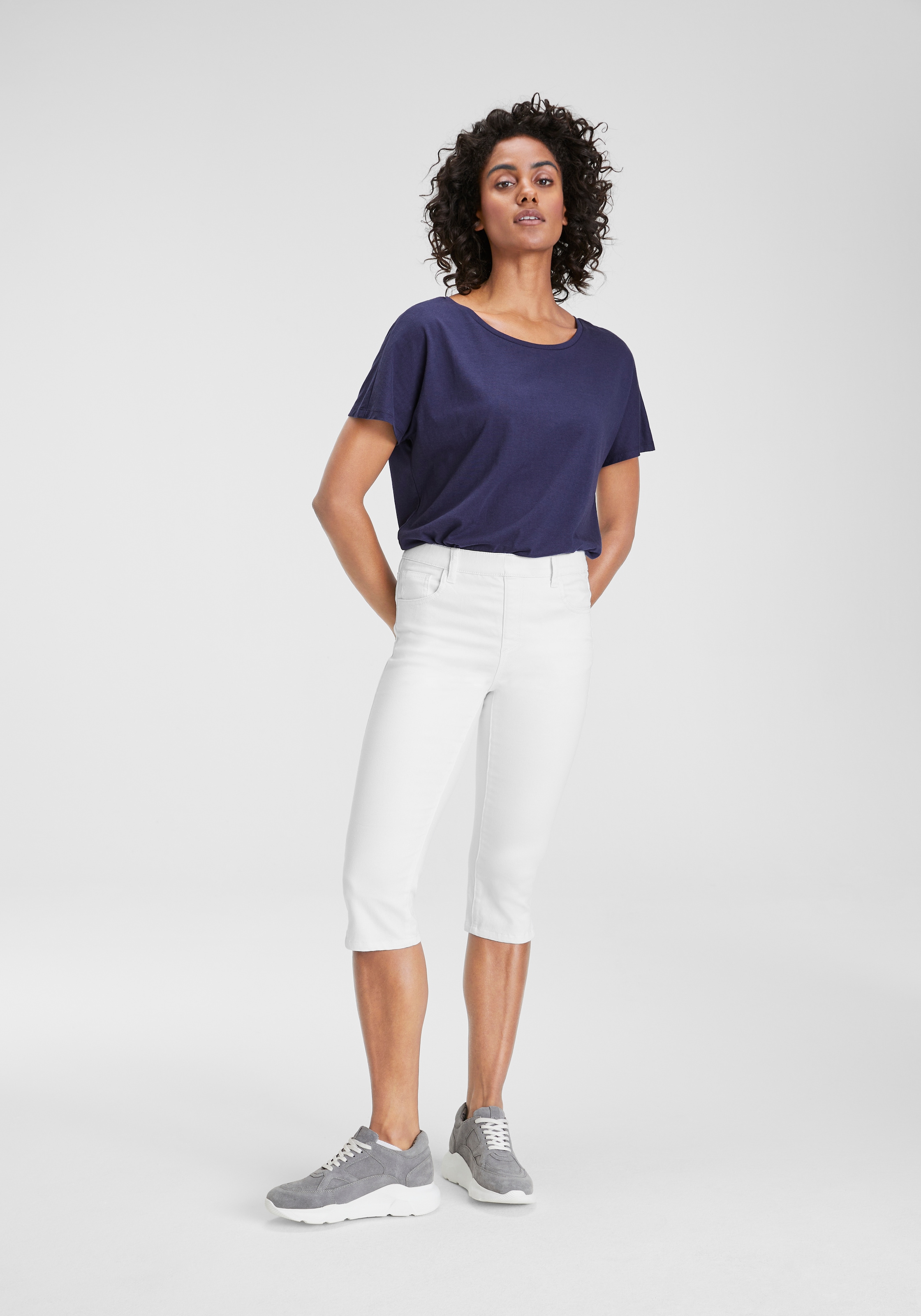 Arizona Caprijeans »Ultra-Stretch« extra-eng geschnittene Beinform,  hoher Bund,  in Capri-Länge