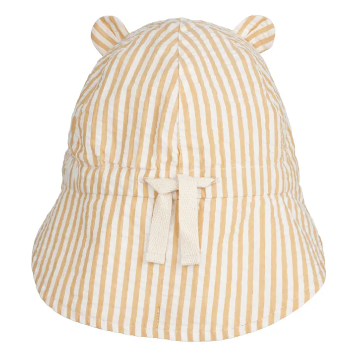 Liewood Chapeau Réversible Gorm Coton Bio | Jaune