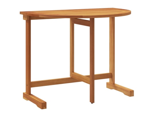 VIDAXL - Table pliante Table pliable de balcon 90x60x72 cm bois d'acacia solide