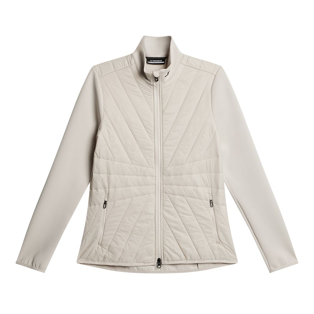 Holma Quilt Hybrid Jakke Dame Moonbeam