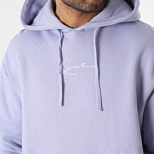 Sweat Capuche Small Signature Essential 6028440 Lila
